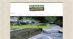 Desktop Screenshot of longhouseadventure.com