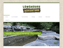 Tablet Screenshot of longhouseadventure.com
